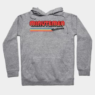 Minutemen San Pedro / Retro Style Design Hoodie